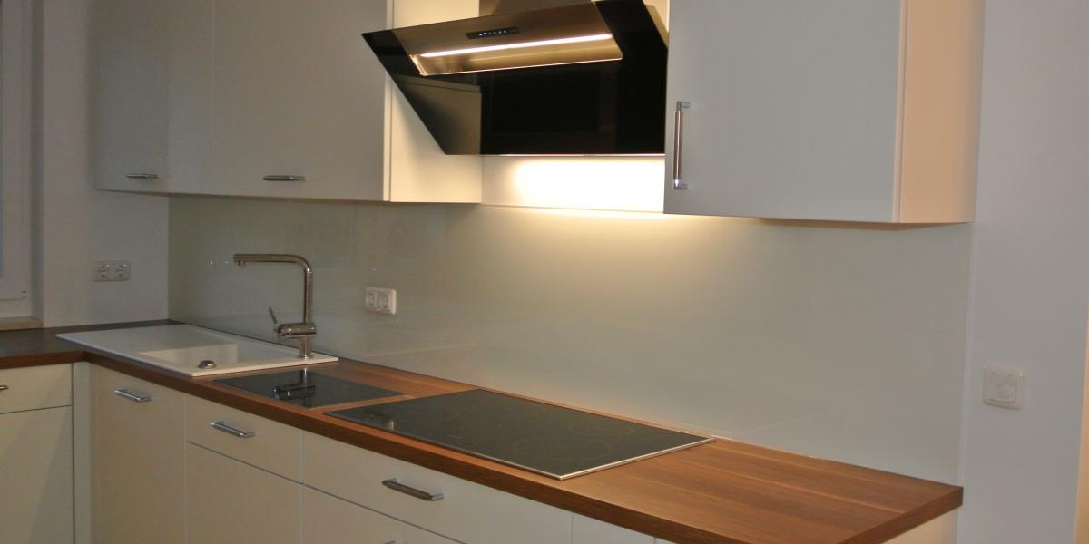 Weißglas ESG 6 mm Weiß RAL 9003